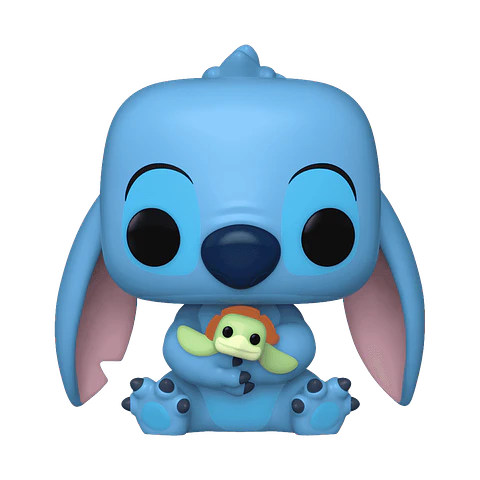 Funko Pop! Stitch with Turtle #1353 Hot Topic - Disney: Lilo & Stitch