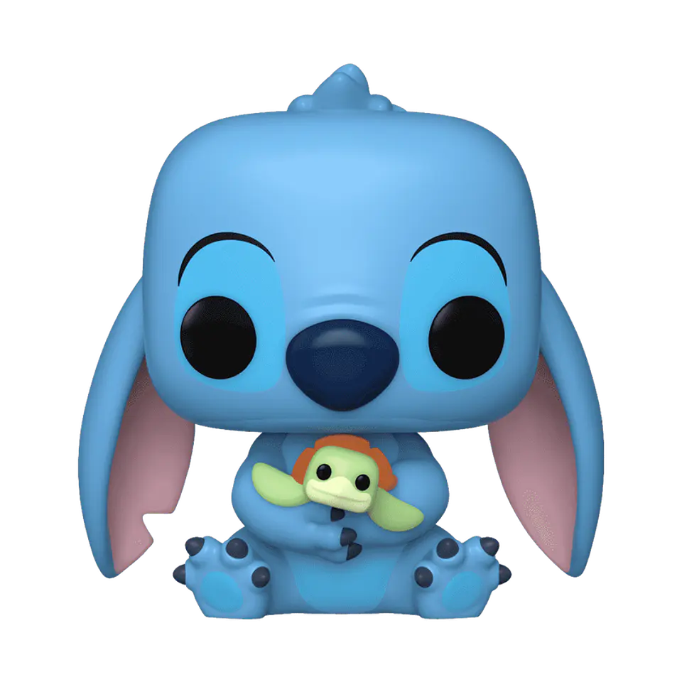 Funko Pop! Stitch with Turtle #1353 Hot Topic - Disney: Lilo & Stitch 2