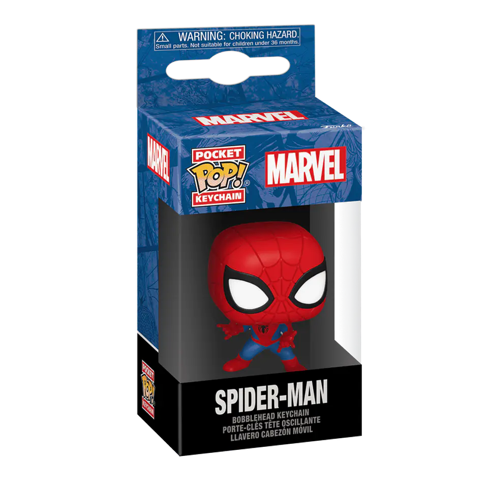 Llavero Spider-Man Pocket POP! - Marvel: Spiderman 1