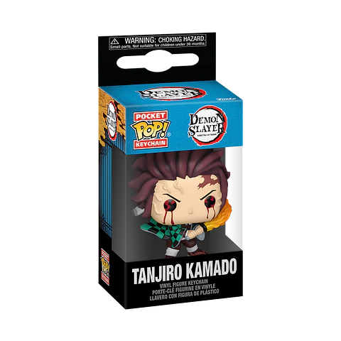 Llavero Tanjiro Kamado (Respiración Solar) Pocket POP! - Demon Slayer