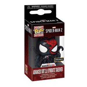 Llavero Advanced Suit 2.0 Symbiote Takeover Pocket POP! - Marvel Gamerverse: Spider-Man 2