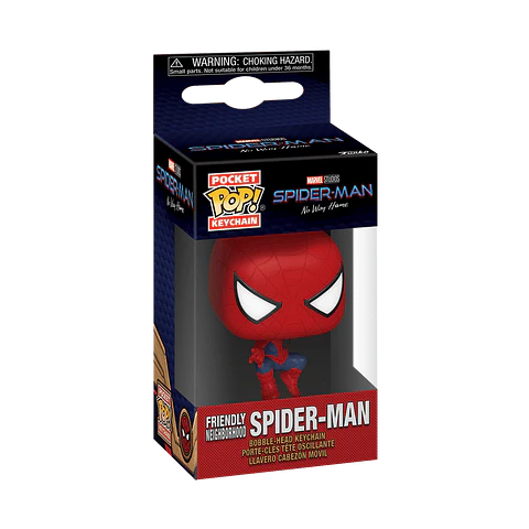 Llavero Friendly Neighborhood Spiderman Pocket POP! - Marvel: Spider-Man No Way Home