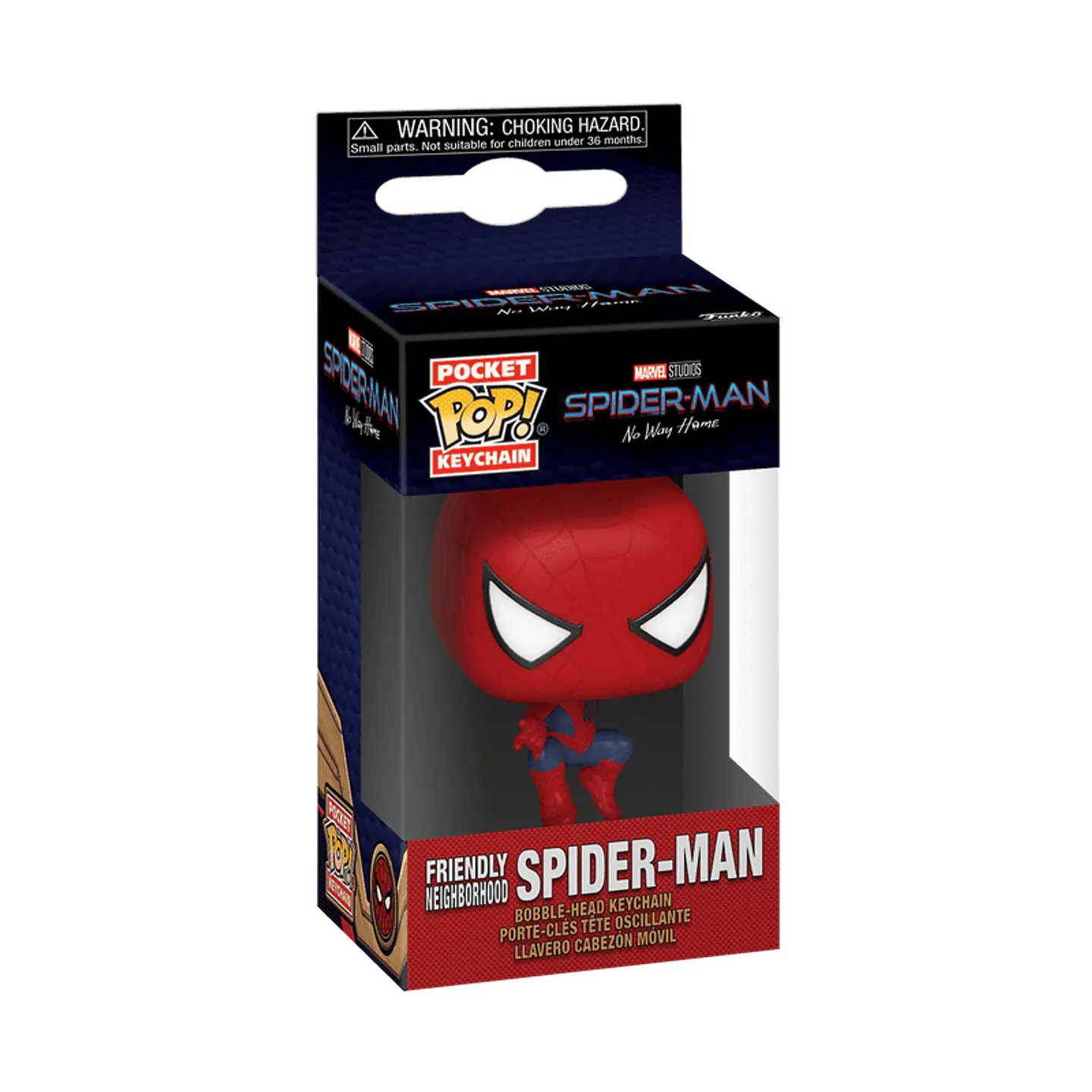 Llavero Friendly Neighborhood Spiderman Pocket POP! - Marvel: Spider-Man No Way Home 1