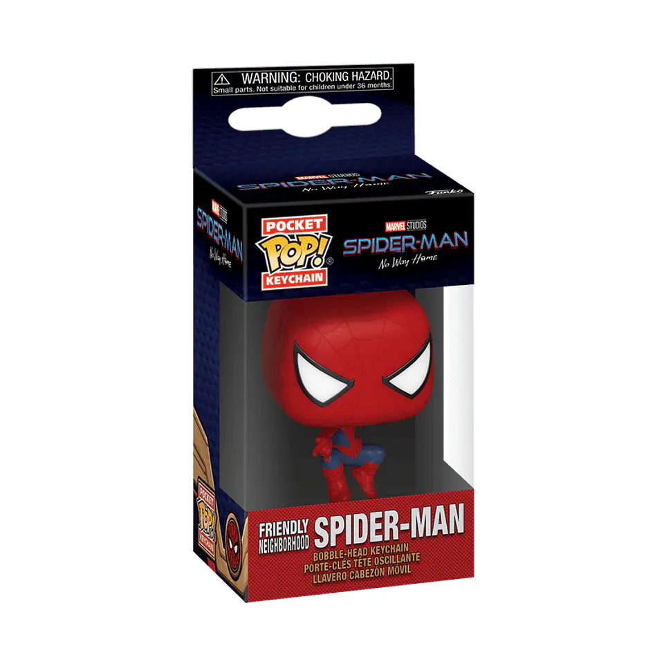 Llavero Friendly Neighborhood Spiderman Pocket POP! - Marvel: Spider-Man No Way Home 1