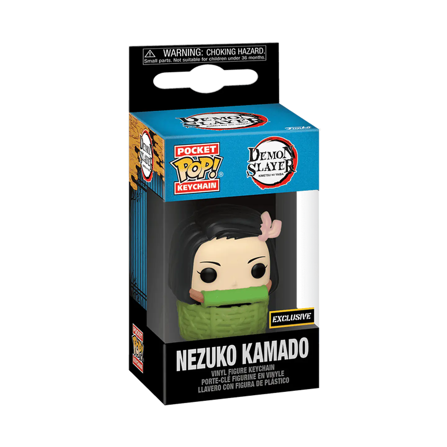 Llavero Nezuko Kamado in basket Pocket POP! - Demon Slayer 1
