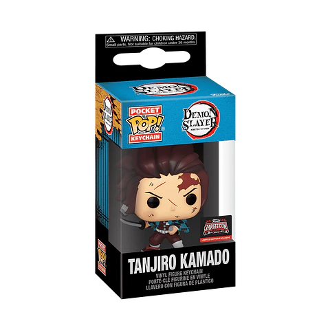 Llavero Tanjiro Kamado Pocket POP! Target Con - Demon Slayer 