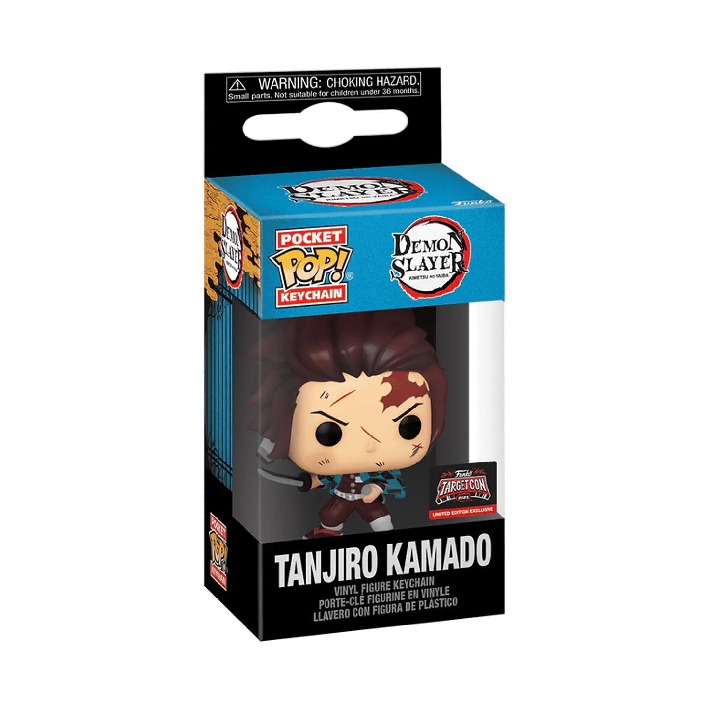 Llavero Tanjiro Kamado Pocket POP! Target Con - Demon Slayer  1