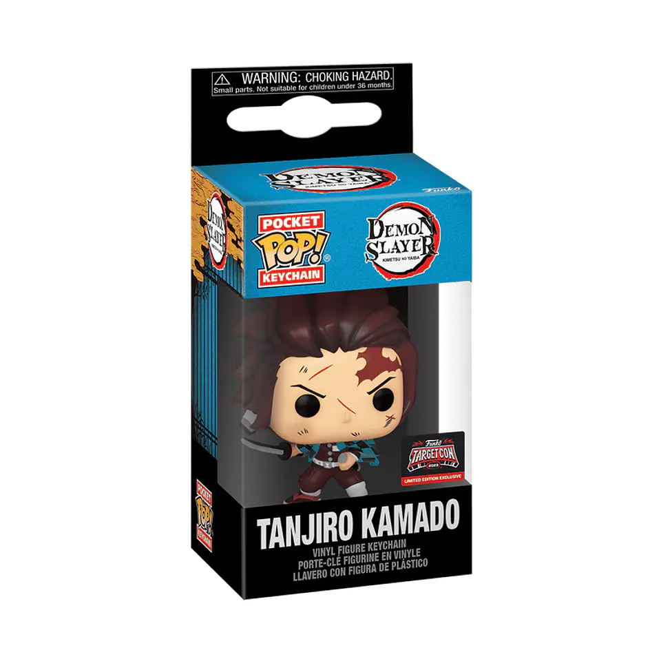 Llavero Tanjiro Kamado Pocket POP! Target Con - Demon Slayer  1