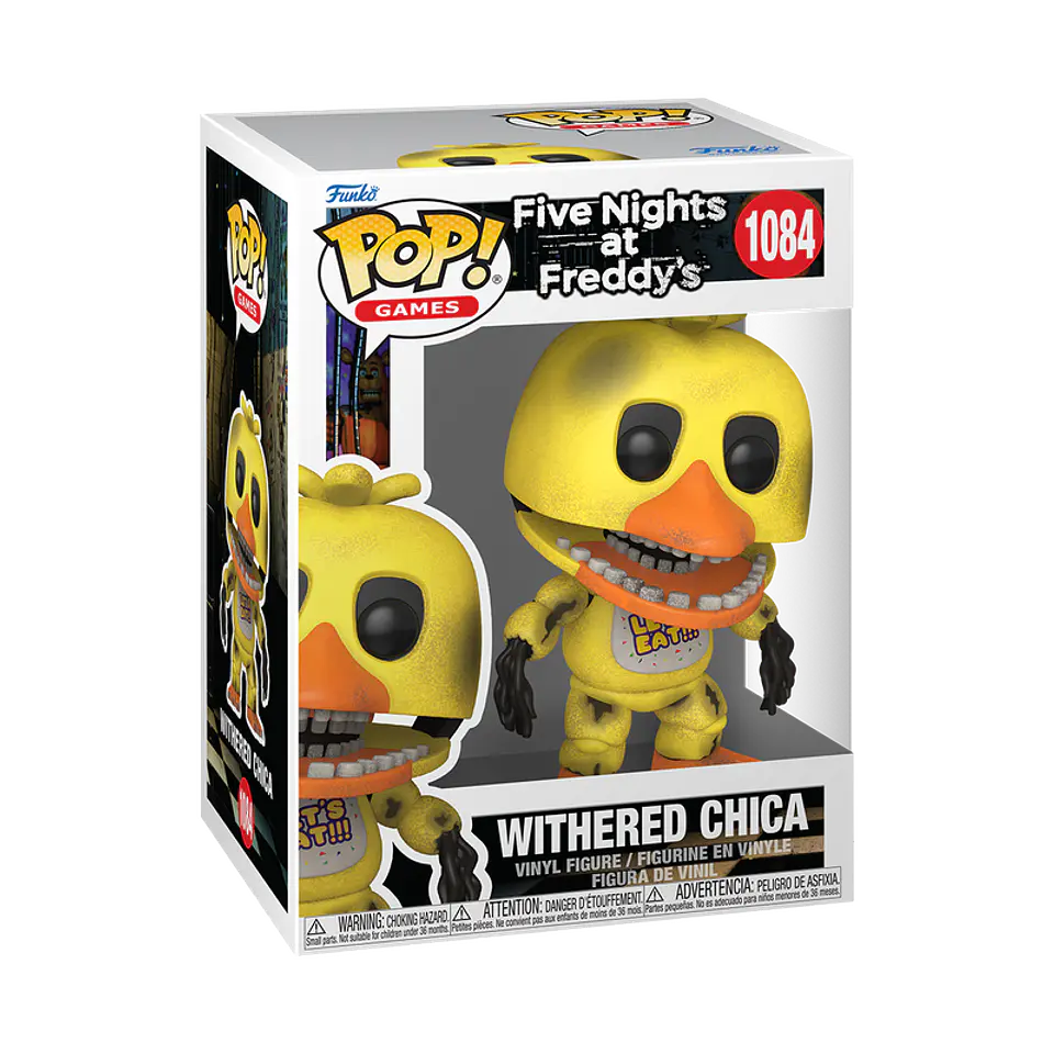 Funko Pop! Withered Chica #1084 - Five Nights At Freddy's 1