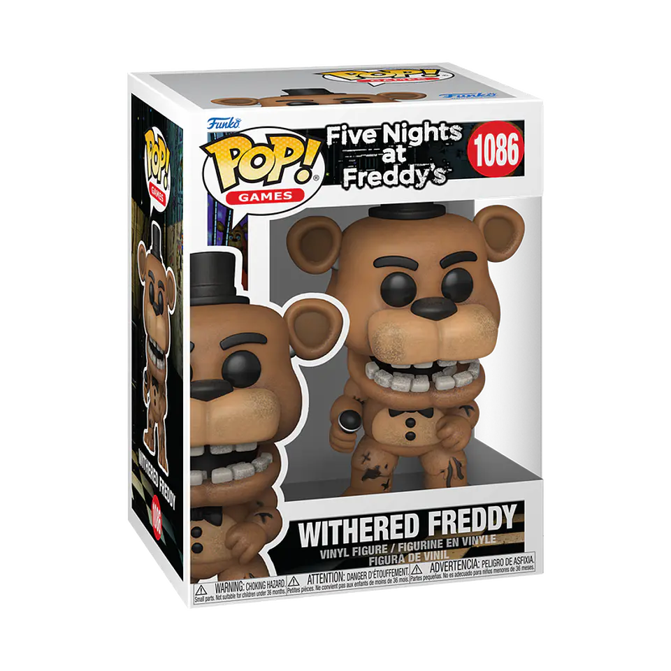 Funko Pop! Withered Freddy #1086 - Five Nights At Freddy's 1