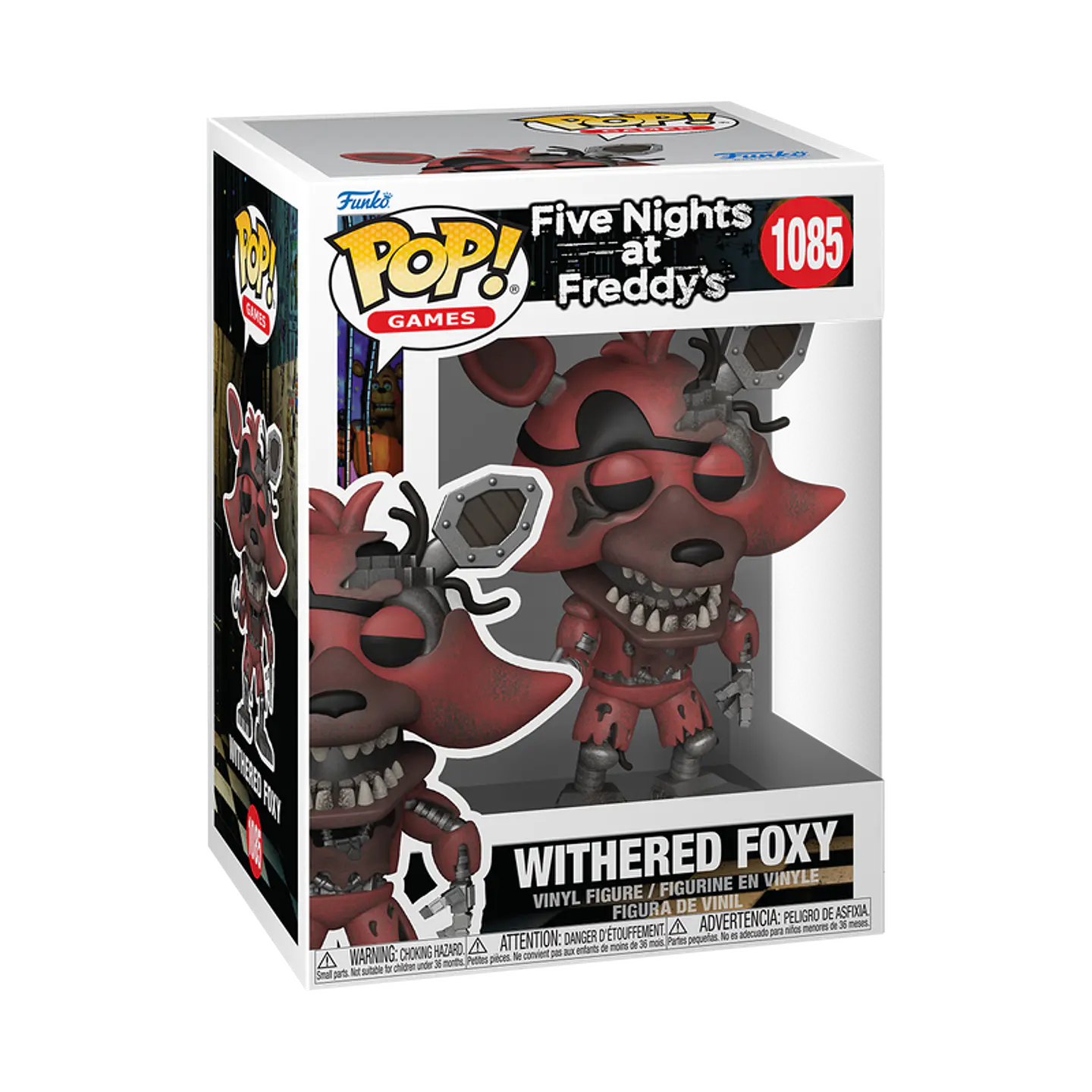 Funko Pop! Withered Foxy #1085 - Five Nights At Freddy's 1