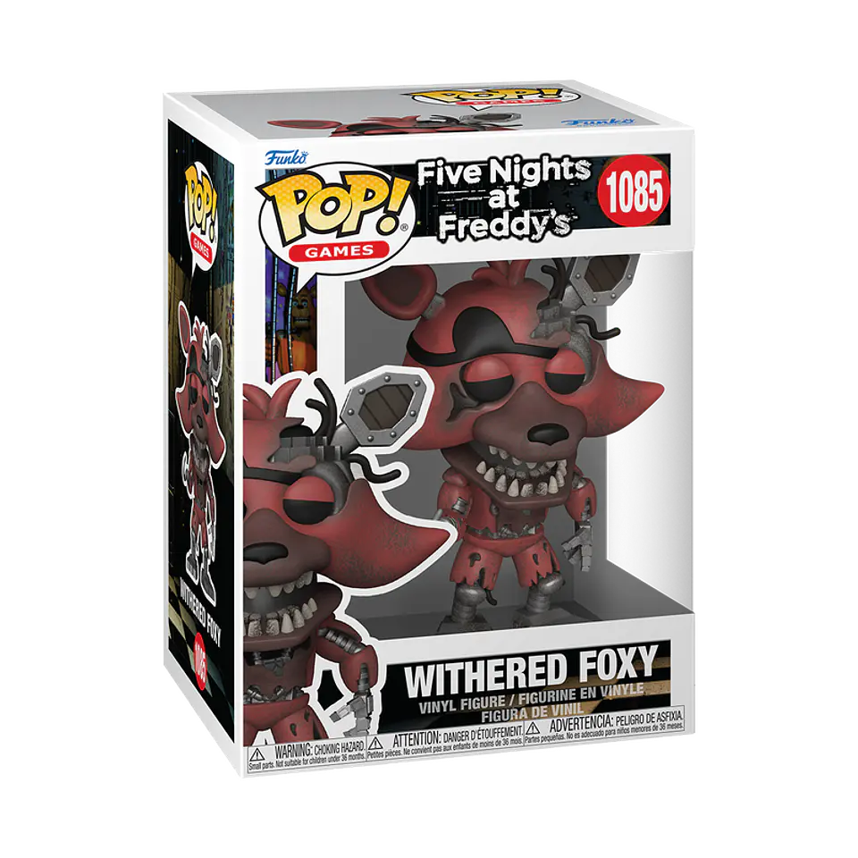 Funko Pop! Withered Foxy #1085 - Five Nights At Freddy's 1