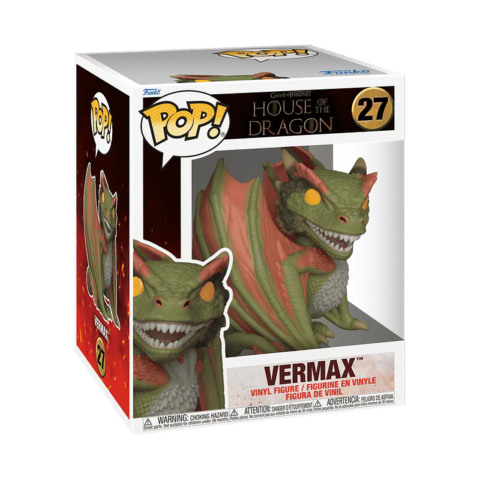 Funko Pop! Super: Vermax #27 - House Of The Dragon 1