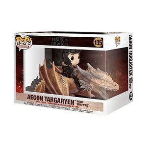 Funko Pop! Deluxe: Aegon Targaryen with Sunfyre #135 - House Of The Dragon