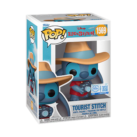 Funko Pop! Tourist Stitch #1569 Funko Shop - Lilo & Stitch