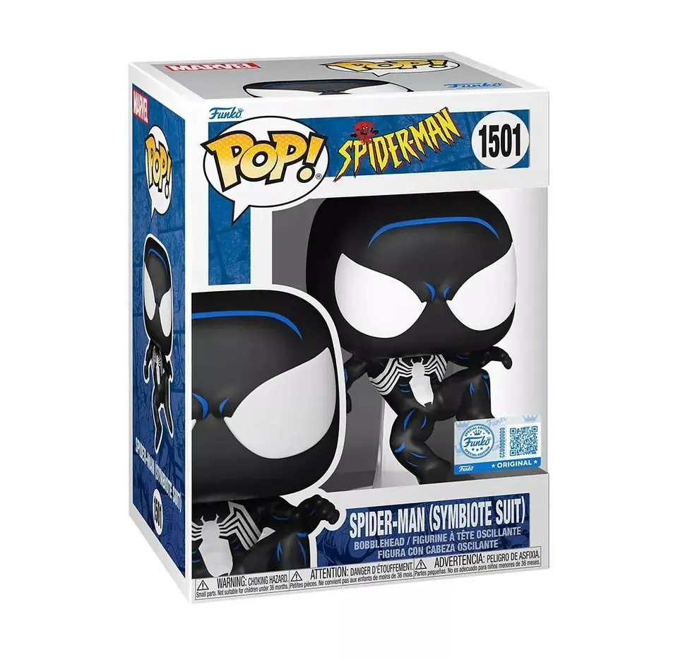 Funko Pop! Spider-man (Symbiote Suit) #1501 Funko Shop - Marvel: Spiderman 1