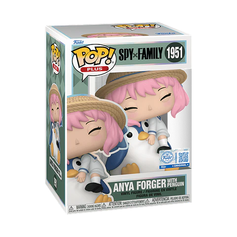 [PRE-VENTA] Funko Pop! Plus: Anya Forger with penguin #1951 Amazon - Spy x Family