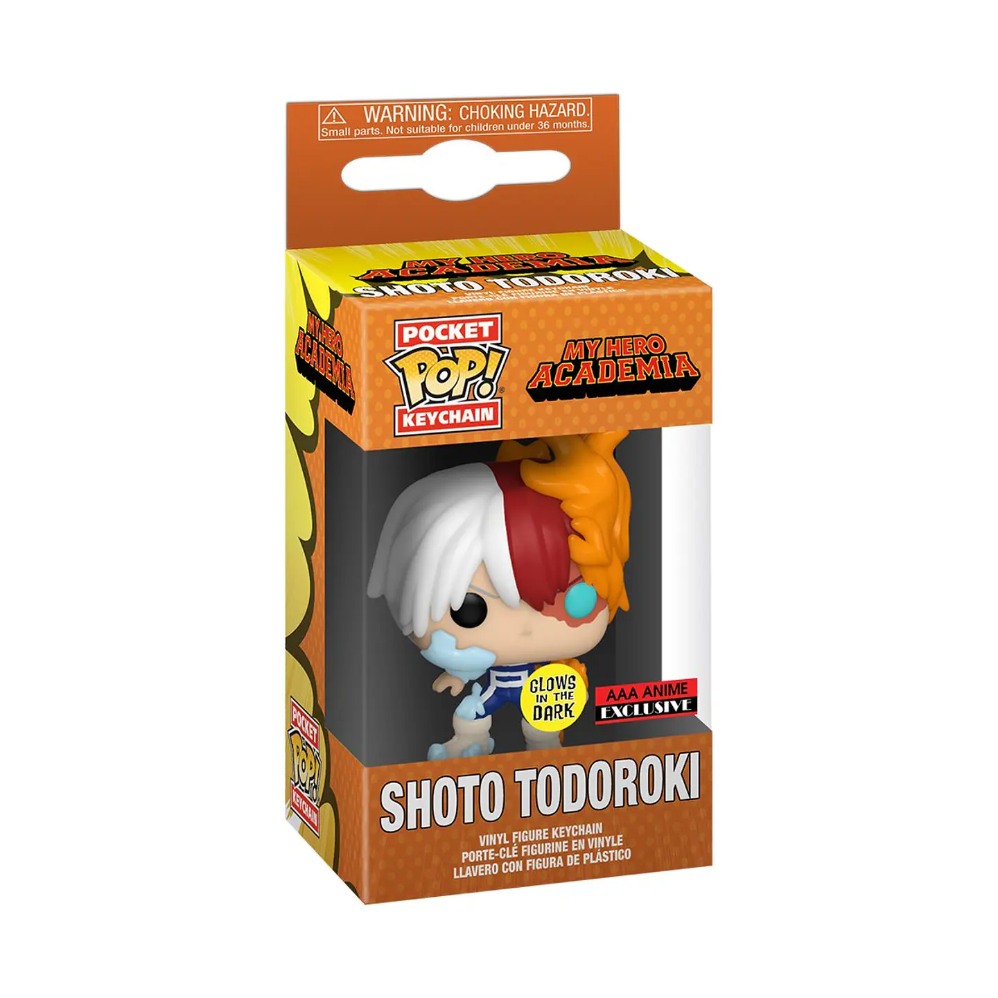 Llavero Shoto Todoroki (Glow in the dark) Pocket Pop! - My Hero Academia 1