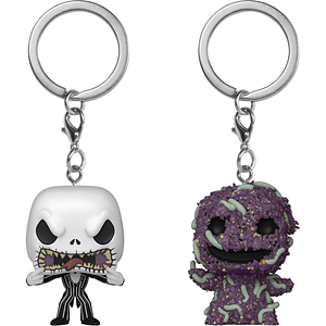 Llavero Jack Skellington y Oogie Boogie Pocket Pop 2pack - The Nightmare Before Christmas