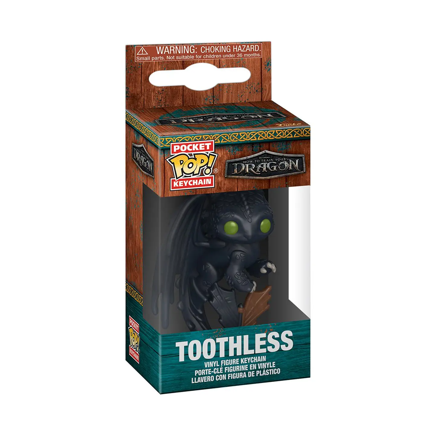 Llavero Toothless Pocket POP! - How To Train Your Dragon 1