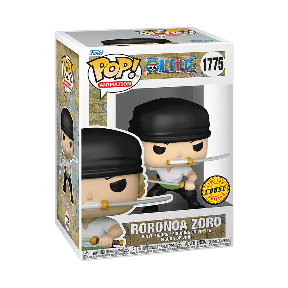 Funko Pop! Roronoa Zoro (Estilo tres espadas) #1775 - One Piece 1