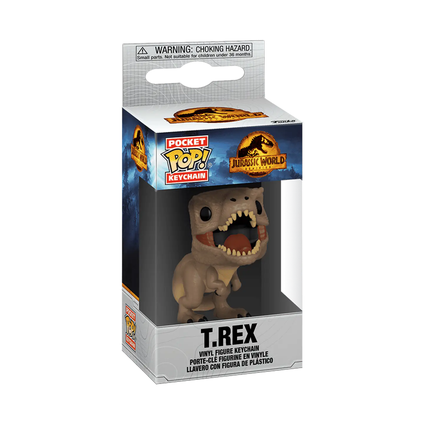 Llavero T. Rex Pocket POP! - Jurassic World 1
