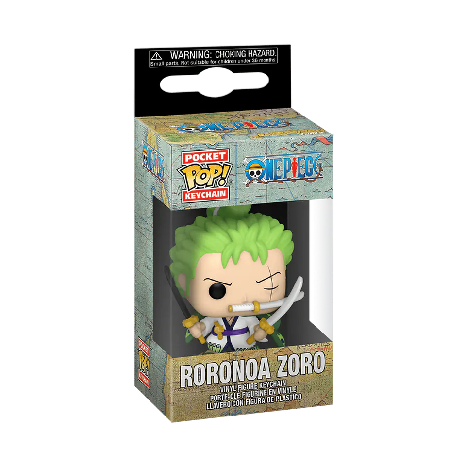Llavero Roronoa Zoro Pocket POP! - One Piece 1
