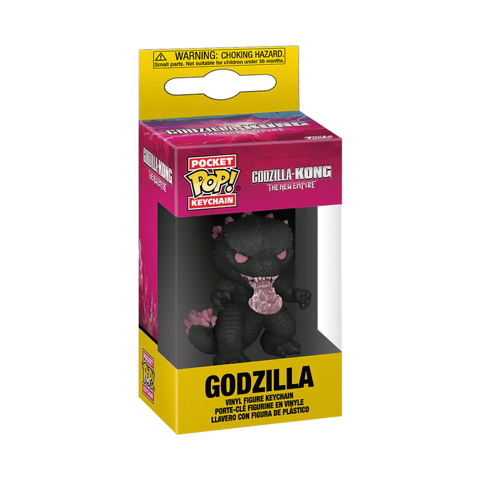 Llavero Godzilla (con rayo de calor) Pocket POP! - Godzilla x Kong 1