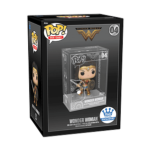Funko Pop! Die-Cast: Wonder Woman (con espada y escudo) #04 Funko Shop Exclusive - Wonder Woman