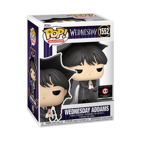 Funko Pop! Wednesday Addams with umbrella #1552 Chalice Collectibles - Wednesday