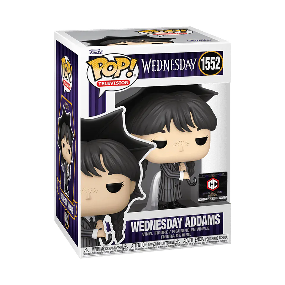 Funko Pop! Wednesday Addams with umbrella #1552 Chalice Collectibles - Wednesday 1
