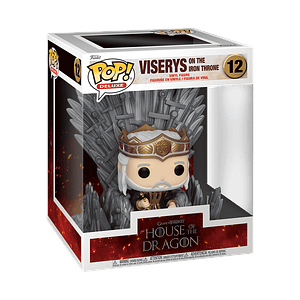 Funko Pop! Deluxe: Viserys on the Iron throne #12 - House Of The Dragon