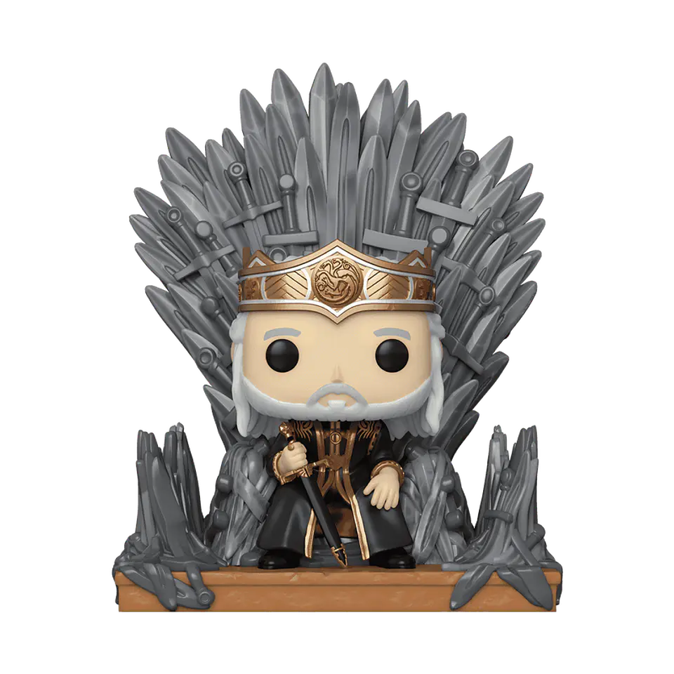 Funko Pop! Deluxe: Viserys on the Iron throne #12 - House Of The Dragon 2