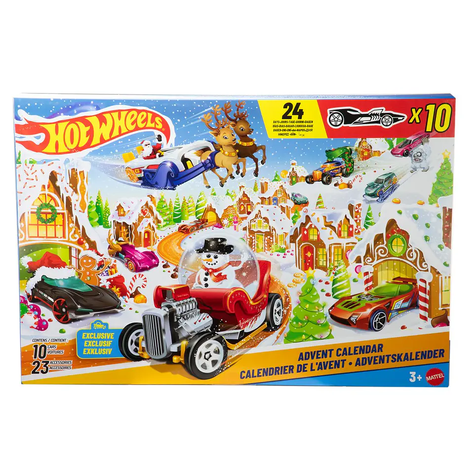 Calendario de Adviento Hot Wheels 2025 1