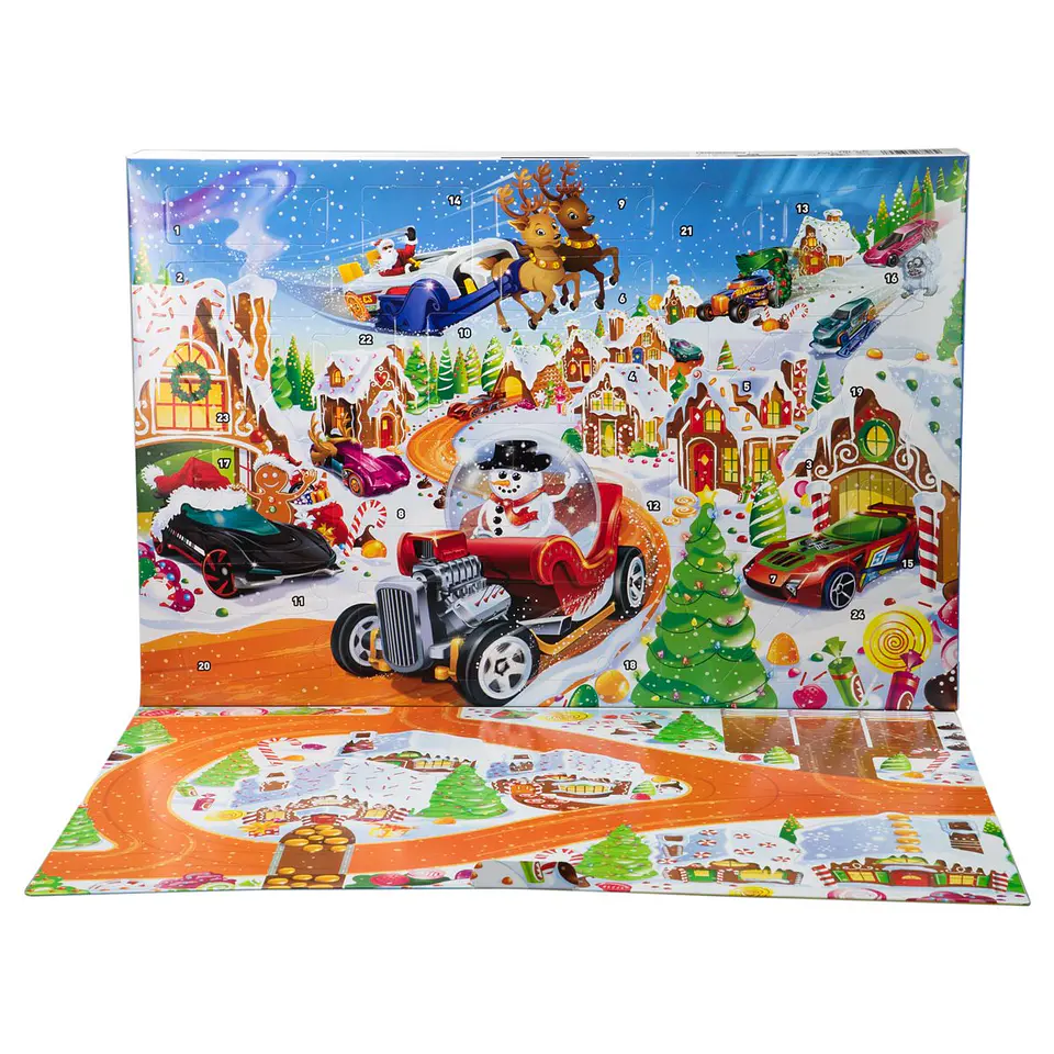 Calendario de Adviento Hot Wheels 2025 3