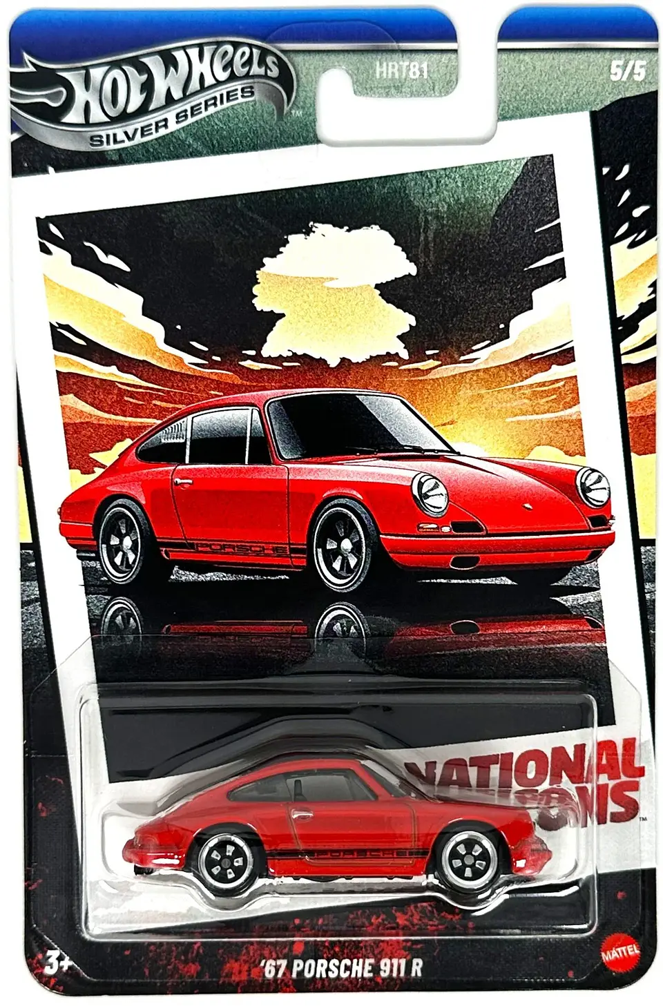 Hot Wheels: '67 Porsche 911 R - Silver Series National Icons 1