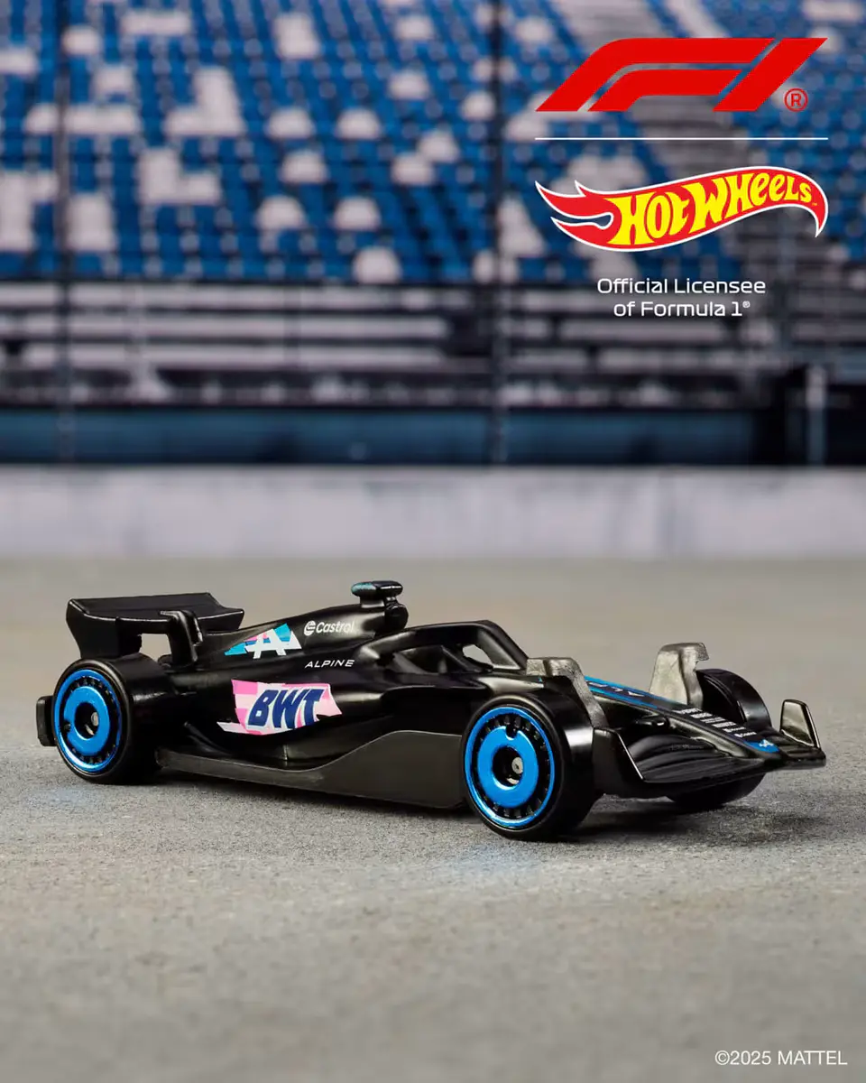 Hot Wheels:  Fórmula 1 (2024) 5pack 5