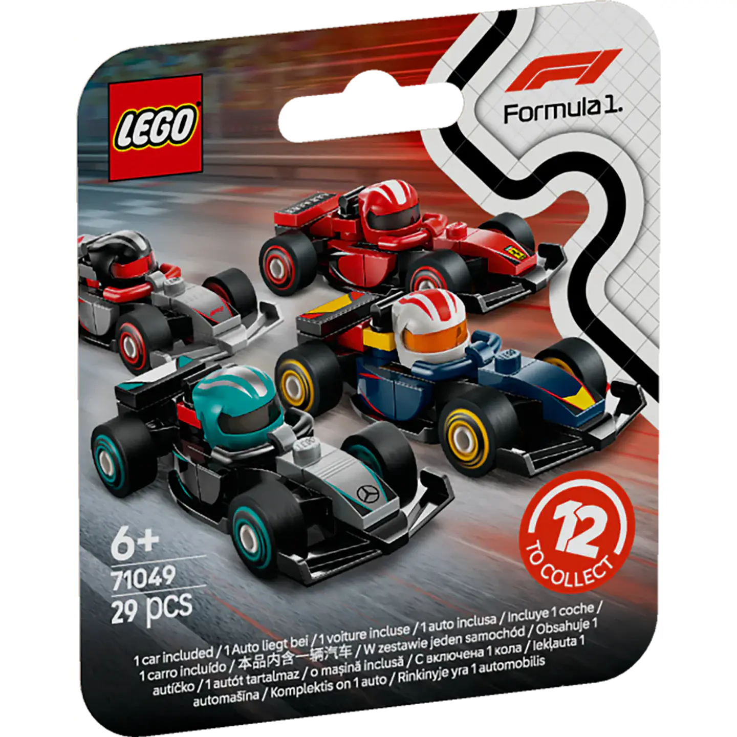 Lego Minifigura: Fórmula 1 (ALEATORIO) 1