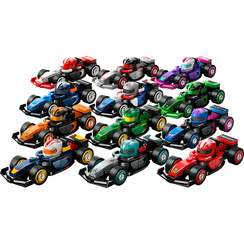 Lego Minifigura: Fórmula 1 (ALEATORIO)