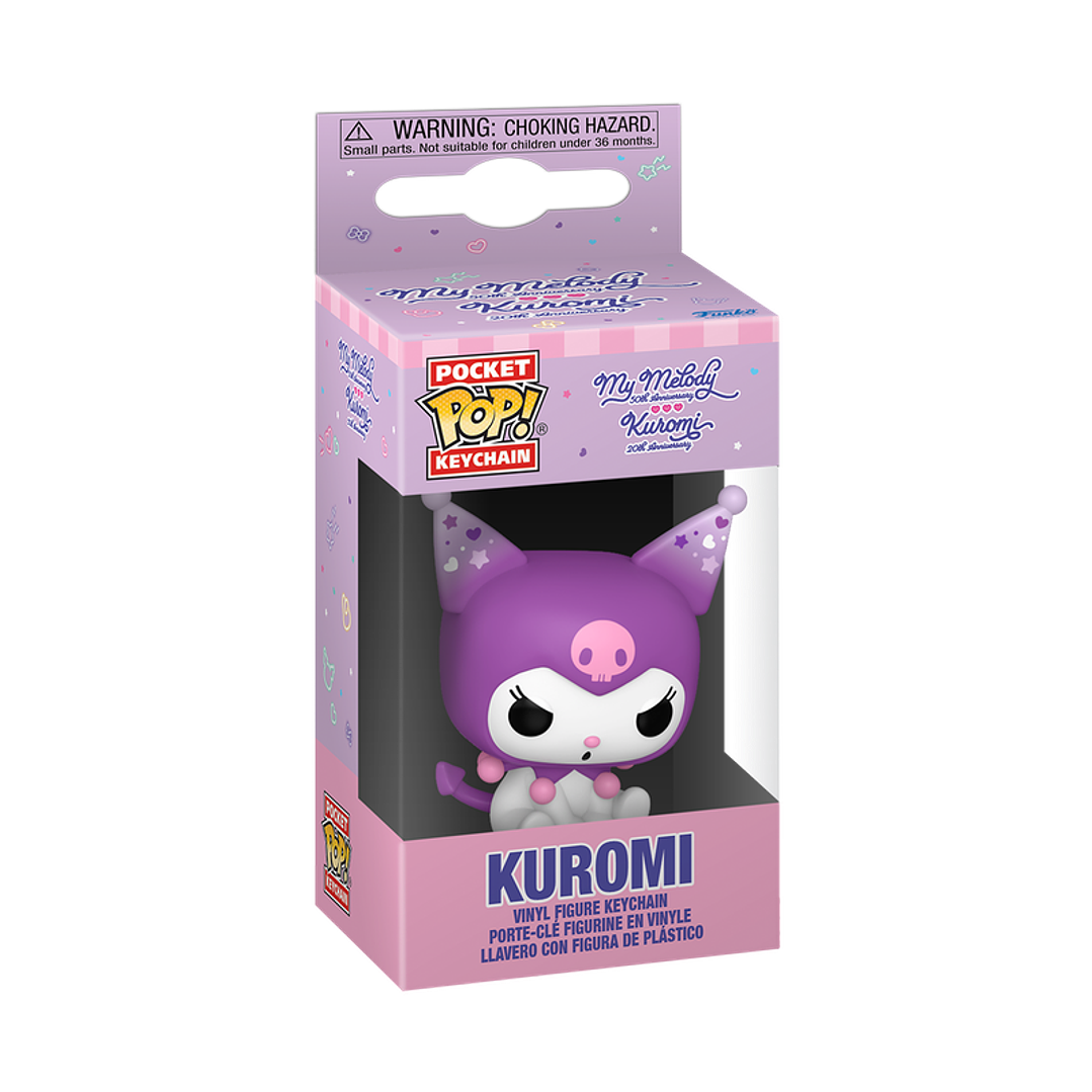 Llavero Kuromi Pocket POP! - Kuromi 20th Anniversary 1