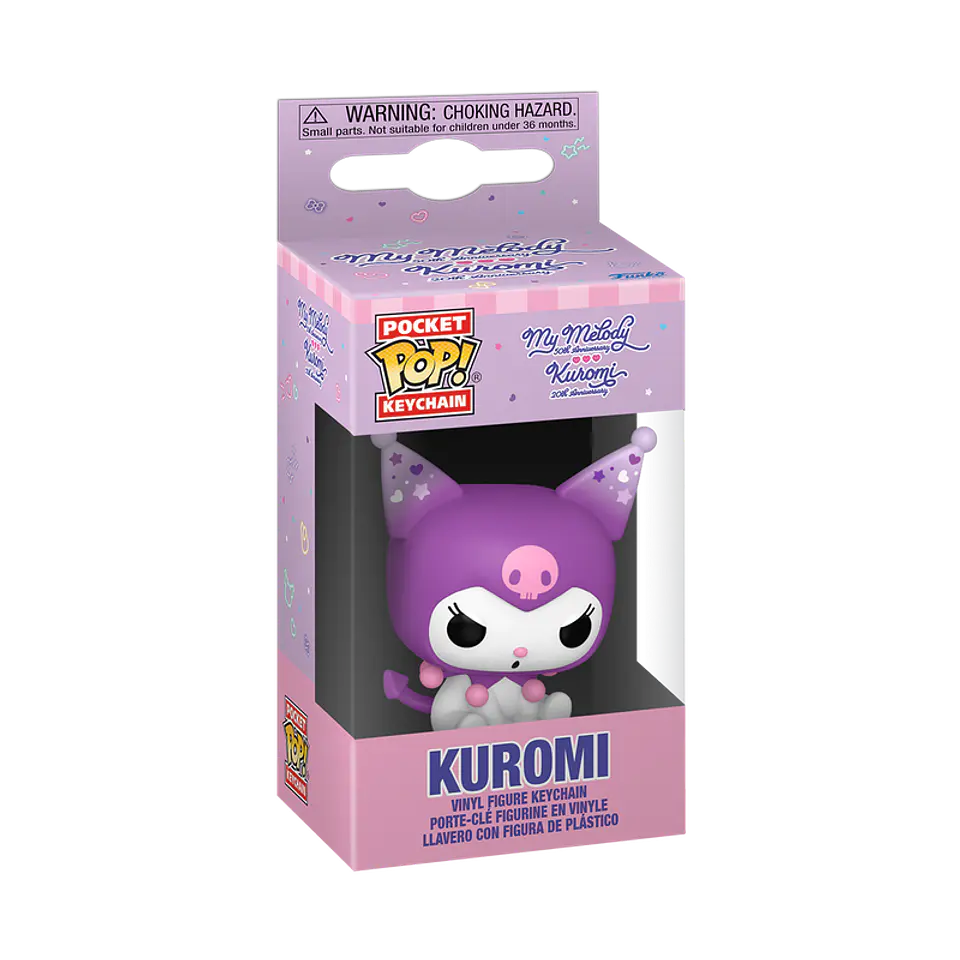 Llavero Kuromi Pocket POP! - Kuromi 20th Anniversary 1