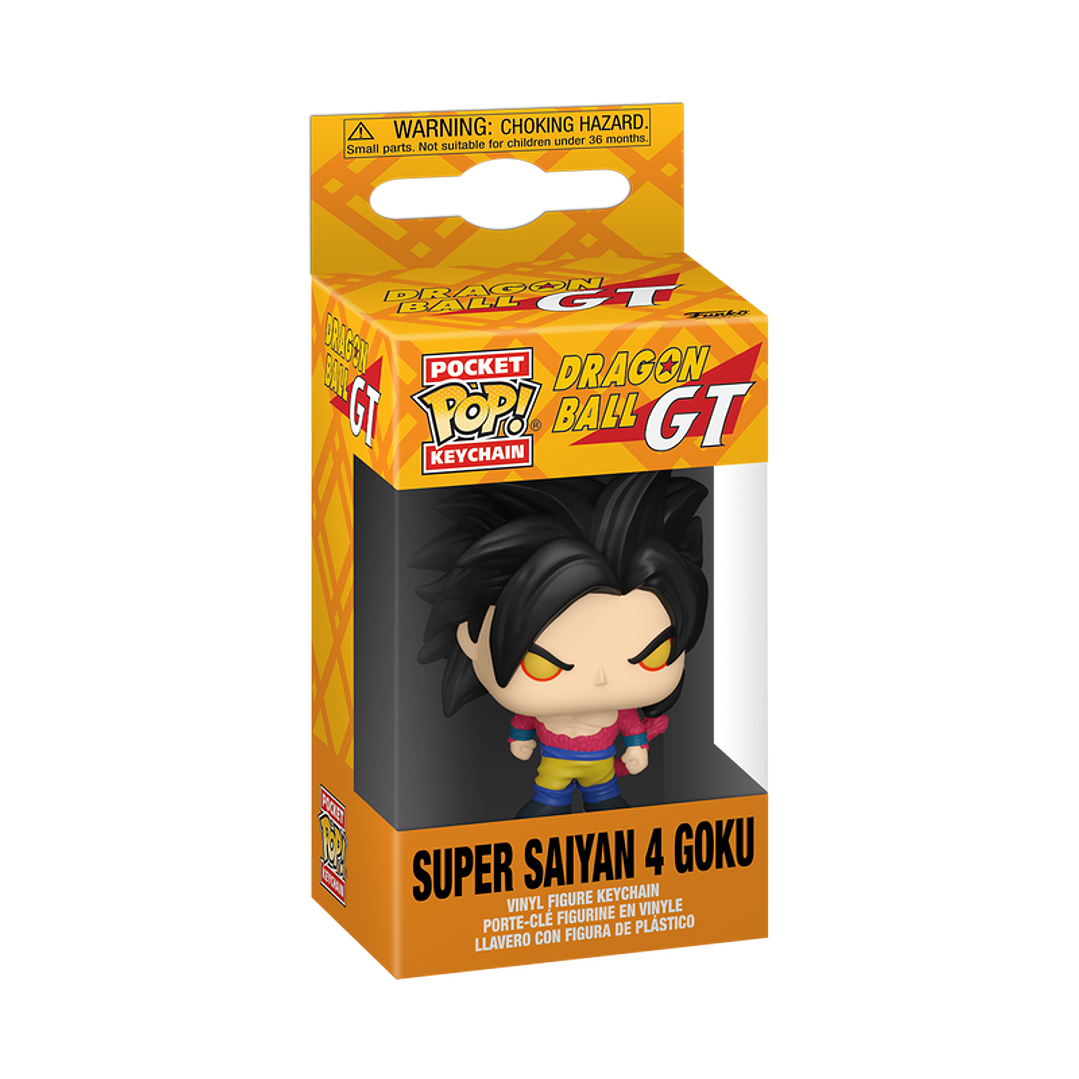 Llavero Super Saiyan 4 Goku Pocket POP! - Dragon Ball GT 1