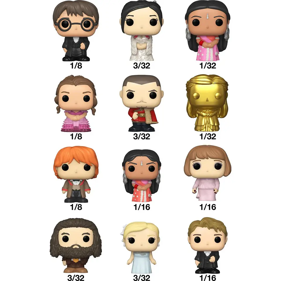 Funko Bitty Pop! Harry Potter y El Cáliz de Fuego 3