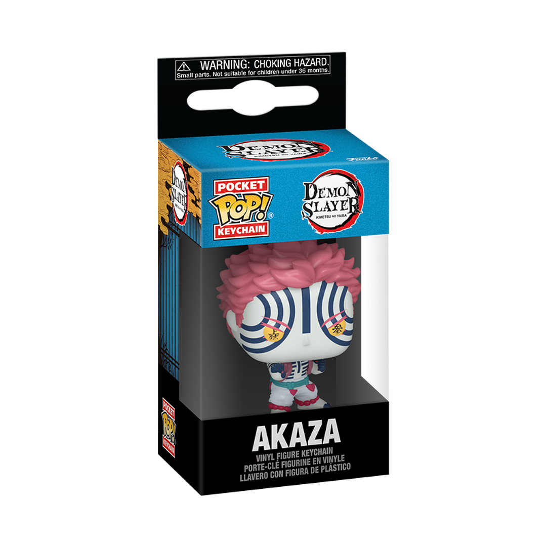 Llavero Akaza Pocket POP! - Demon Slayer 1
