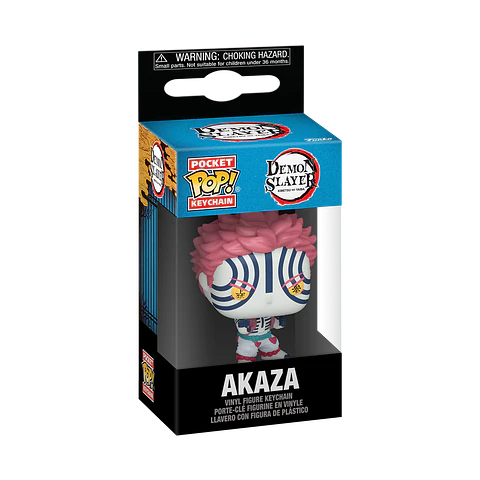 Llavero Akaza Pocket POP! - Demon Slayer
