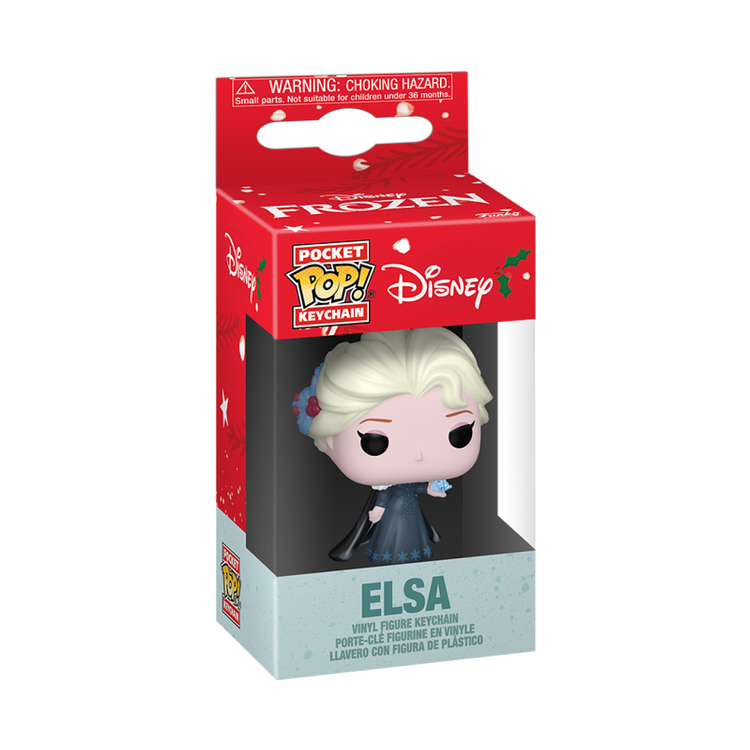 Llavero Elsa Pocket POP! - Frozen (Traje de invierno) 1