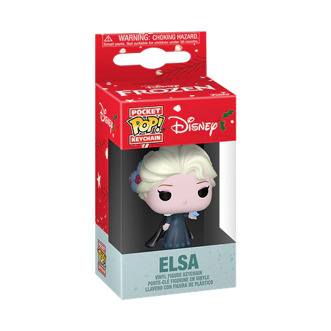 Llavero Elsa Pocket POP! - Frozen (Traje de invierno)