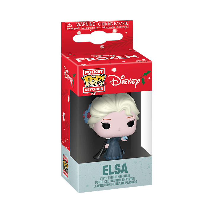 Llavero Elsa Pocket POP! - Frozen (Traje de invierno) 1