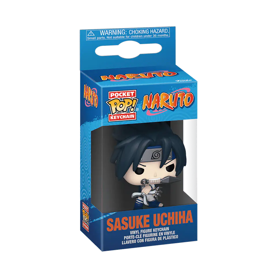 Llavero Sasuke Uchiha Pocket POP! - Naruto 1