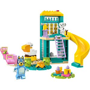 LEGO 11201: Diversión en el Parque de Juegos con Bluey y Chloe